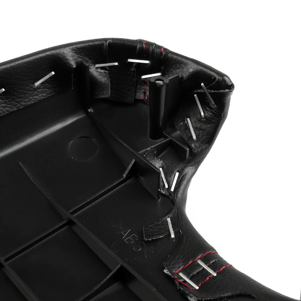 Leather Center Console Armrest Lid Cover Black For Honda Accord 2008-2012