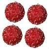 4 Pieces Christmas Ball Ornaments Tree Decorations for Restaurant