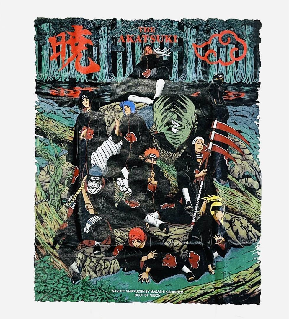 

[Б/У] Аниме футболка XL Акatsuki Cast Naruto Акatsuki Футболка