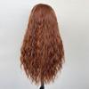 Reddish Brown Curly Synthetic Wigs for Women 28 Inch Long Hair Natural Hairline Heat Resistant Cosplay Lolita Wig Drag Queen