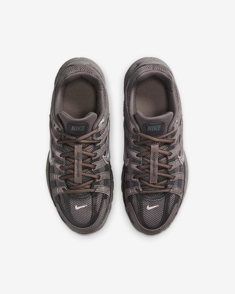 HV5064-200 Nike GS P-6000 Cave Stone Medium Ash Flat Pewter Metallic