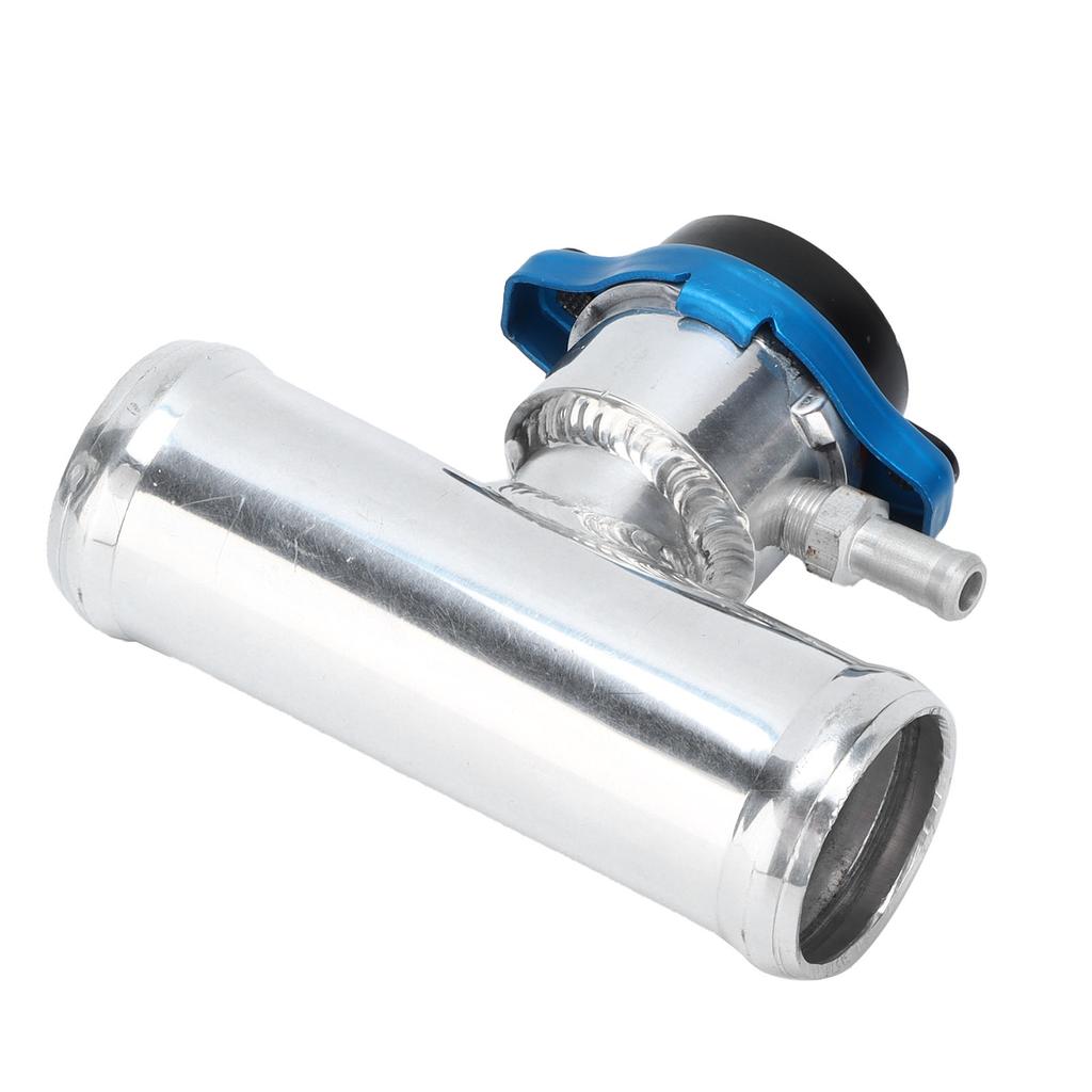 38mm 1.5in Inline Kühlerfüllschlauch Aluminium mit Temperaturanzeige für Motor
