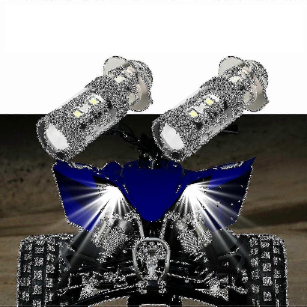 2pcs 2023 New H6m For Yamaha H6m Raptor 700 700r 2006-2018 50w 6000k White Led Bulb