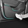Car Door Anti-Kick Pad For Tesla 2017-2025 Model 3/Y Leather Sticker Trim Side Door Sill Protector Cover Car Interior Decoration