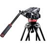 Manfrotto Twin Aluminum Tripod with Video Kit MVK502AM-1 3-Section MS-Type