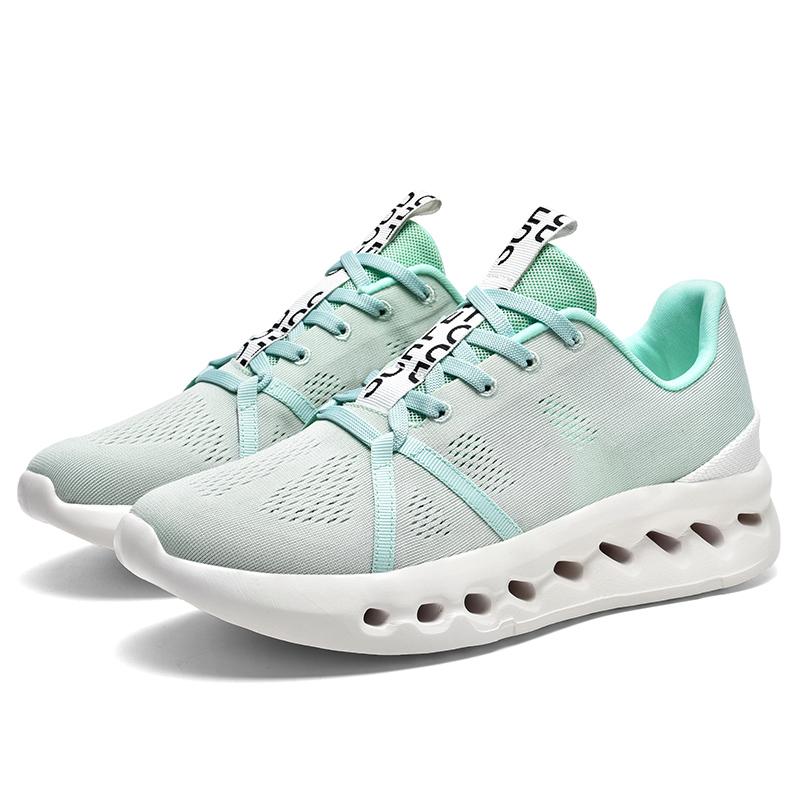 Green Original Brand Sneakers Men Low Top Cushioning Men's Running Shoes Light Platform Sports Shoes For Men zapatillas hombre