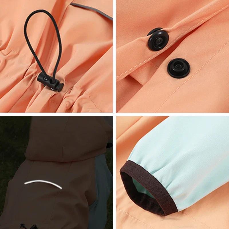 Waterproof Pet Raincoat for Small Dogs Summer Puppy Dog Jumpsuit Clothes Yorkies Chihuahua Pinscher Raincoats Mascotas Overalls