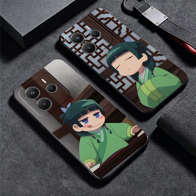 A-Apothecary D-Diaries Cute Soft Phone Case for Xiaomi Redmi Note 12 13 14 15 Pro Plus 11 12S 11S 11T 10 4G Black Cover Back She