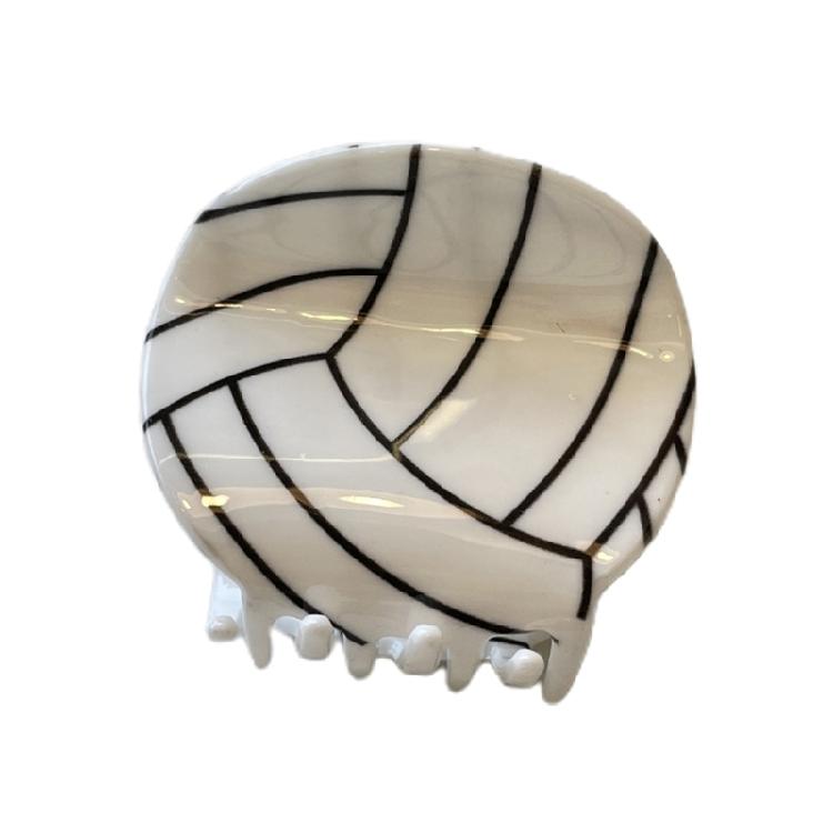 Tennis Hair Grip Girl Hair Claw Crab Clamp Lady Football Sports Shape Hair Clip