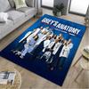 1Pc Grey's Anatomy Print Rug - Home Decoration Carpet For Living Room Bedroom Flooring Computer Chair Area Rug