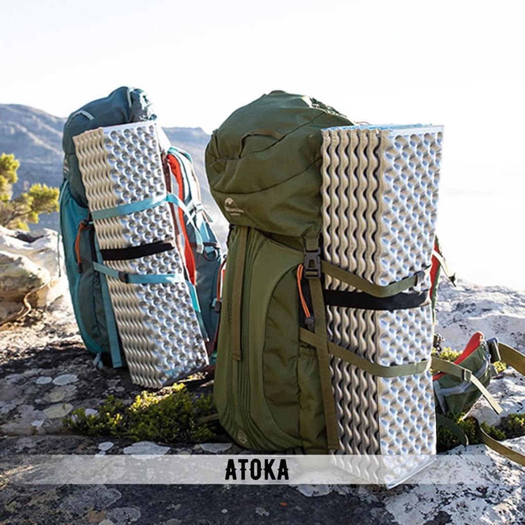 Camping ATOKA Outdoor Extra Thick Ultra Comes with Storage Comfortable To Sleep Compact Green Mat, Mat, 25mm, Lightweight, Waterproof, Insulated, Bag,