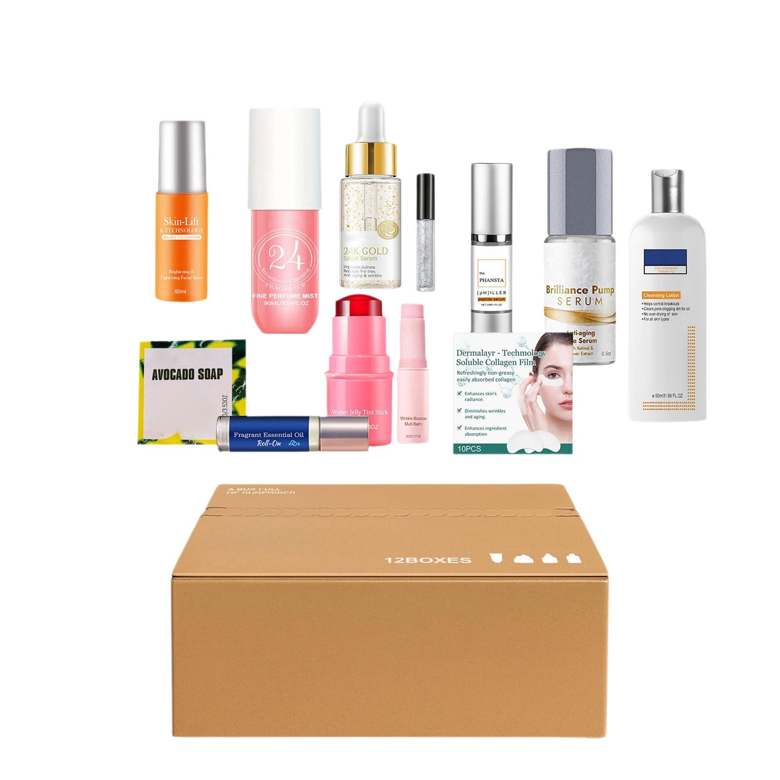 

Подарочный набор по уходу за кожей Праздничный подарочный набор по уходу за кожей 12 КОРОБОК 100 мл One Size белый