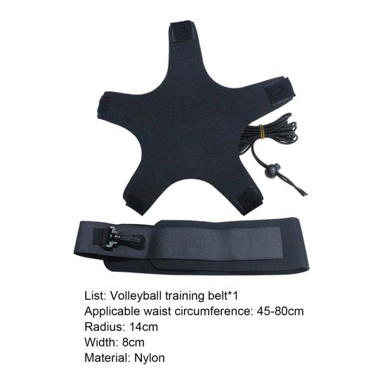 Echipament de antrenament de volei Solo Trainer din nailon de înaltă elasticitate rezistent la uzură pentru copii