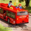 Large Children's Toy School Bus: Model Simulation Coach for Boys