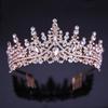 Crystal Crown for Weddings, Birthdays, Coming-of-Age Ceremonies, and Evening Events
