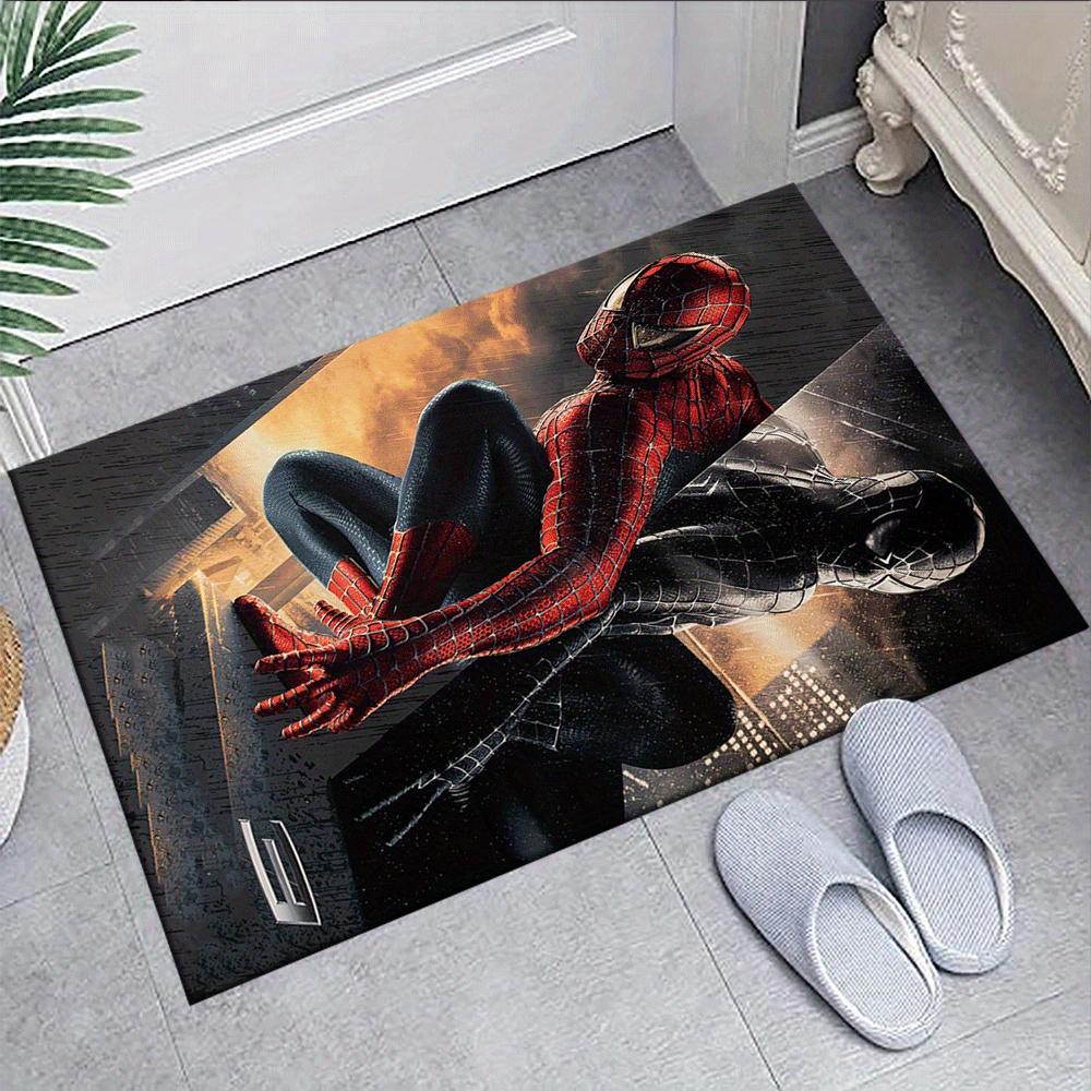 1pz Tappeto Area Tappeto Spider-man, Camera da Letto e Sala Giochi Durevole, Resistente alle Macchie e Facile da Pulire, Soggiorno