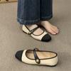 Fashion Women Flat Shoes Fashionable Versatile Square Toe French Mary Jane Shoes Women Summer Soft Soled Beanie Shoes zapatillas de muje