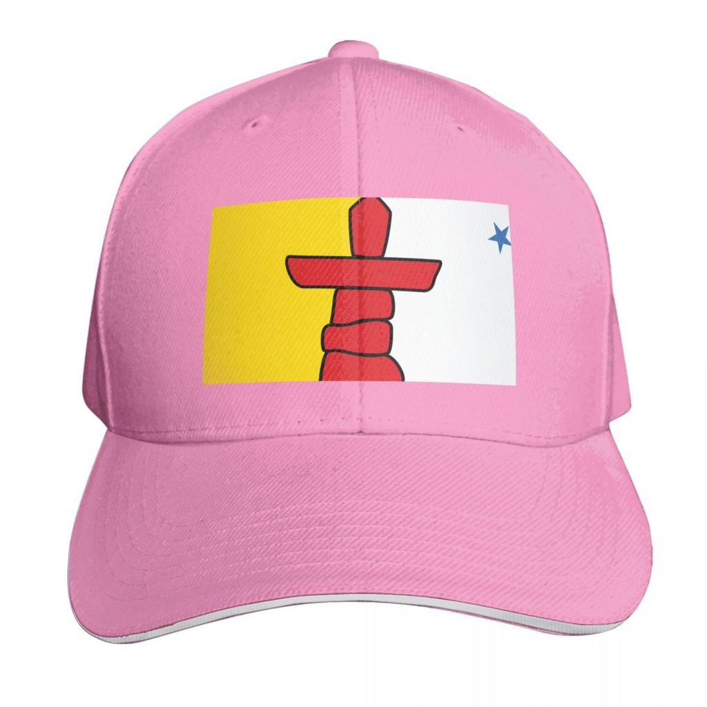 The Nunavut Flag Nunavut Canada Baseball Cap Unisexs Big Size Hat Birthday Icon Hat Beach Womens Unisexs