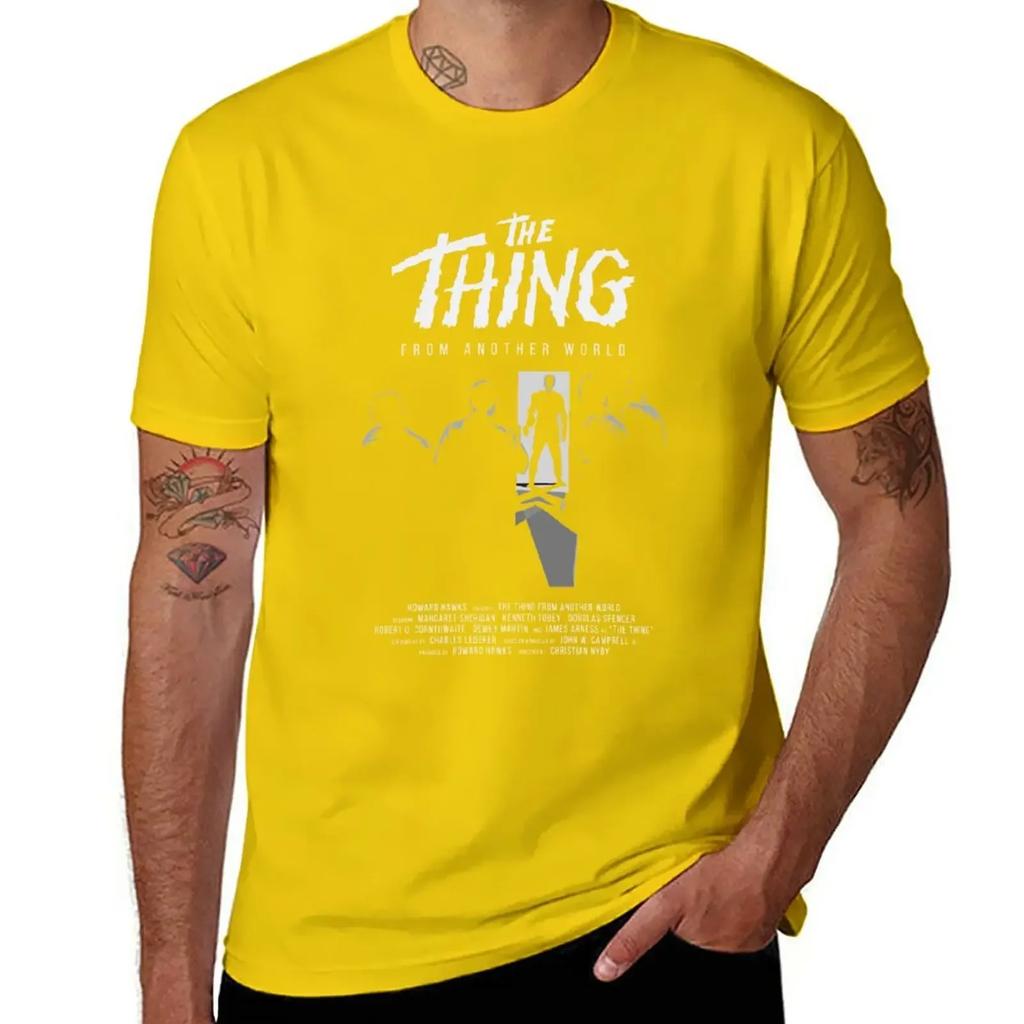 The Thing From Another World (1951) T-Shirt tees kawaii clothes Men's cotton t-shirt