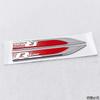 16.2x2cm Car Side Fender Emblem Sticker for Volkswagen VW Rline Logo Golf 5 6 7 Polo Passat Touareg Tiguan Scirocco Accessories zf8