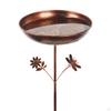 Bird Feeder and Bath for Outdoor Use with Stake Garden
