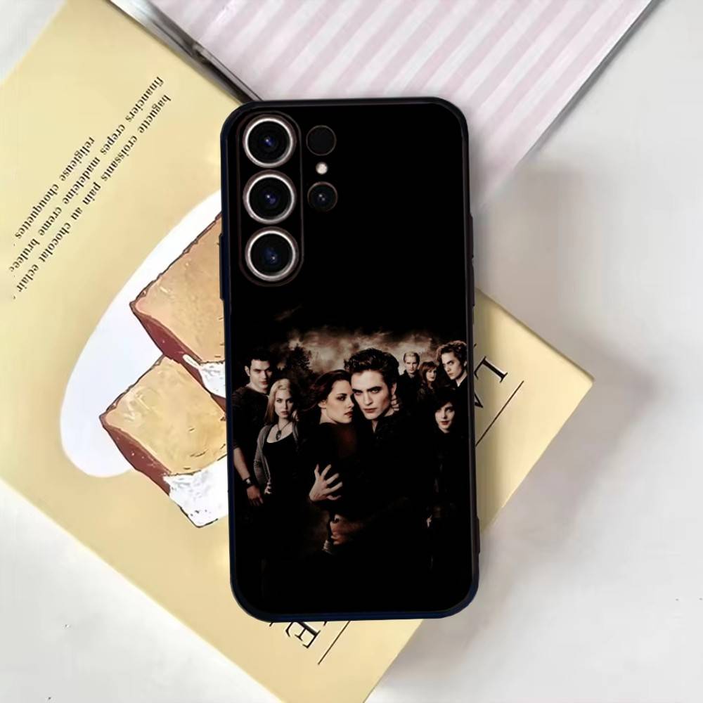 

T-Team E-Edward Jacob Twilight Phone Case For SamsungS25,24,21,22,23,30,Ultra,20,Plus,Fe,Lite,Note,10,9,Soft Black Cover Samsung S22ULTRA5G