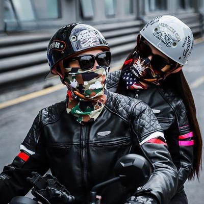 New Motorcycle Helmet Retro Half Helmet Men's and Women's German Helmet Locomotive Harley Light Electric Vehicle Prince Helmet