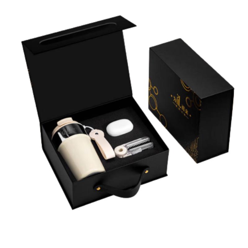 Executive Gift Set: Coffee Mug, Bluetooth Earphones & Cleaning Brush