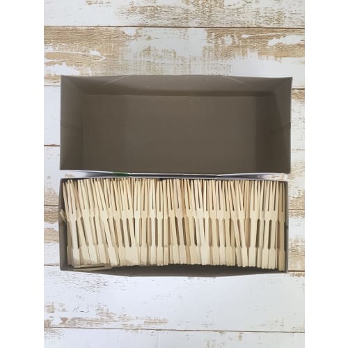 Yamato Bussan Fork, Business Prosperity, Bamboo Fork, 9cm, Disposable, Commercial Use, Approximately 1000 Pieces