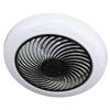 Ceiling Fan Light 6 Gear Wind Stepless Dimmable Quiet Modern Flush Mount Ceiling Fan with Light and