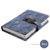 PU Leather Cover Diary Book with Lock Simple Atmosphere A5 Notebook  Students