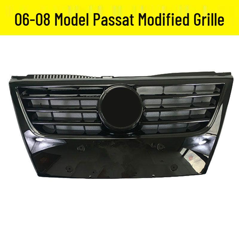 06-08 Lingyu Black Warrior Modified Front Grille for Passat
