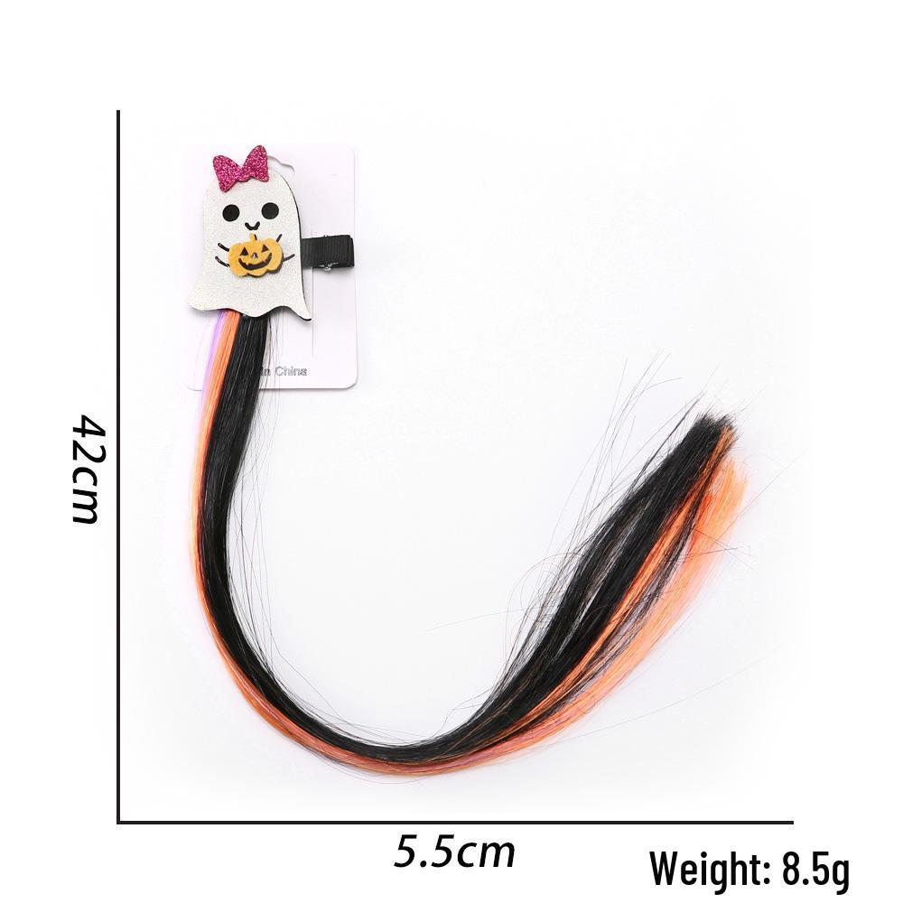 2025 Halloween Hair Clips: Children's Pumpkin & Ghost Party Accessories