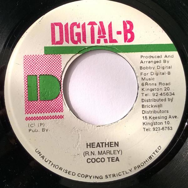 

7inch Record COCOA TEA - Heathen NONE Digital-B 2000 Jamaica Reggae, Ska & Dub Used