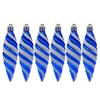Decor Home Decoration DIY Xmas Pendant Plastic Pendants Spiral Thread Christmas Tree Ornaments