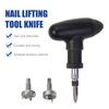 Multifunctional Golf Spike Wrench Shoes Removal Adjustment Tool Replacement Spare Parts Tools Portable Nail Remover Puller