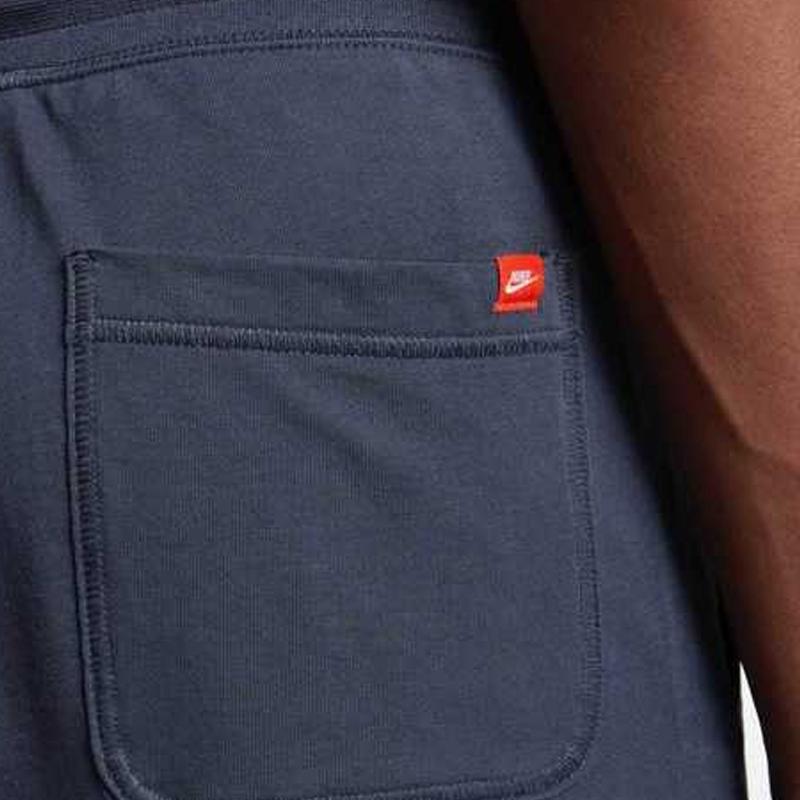 Nike Logo Print Sports Shorts Men Bottoms Blue 836278-471