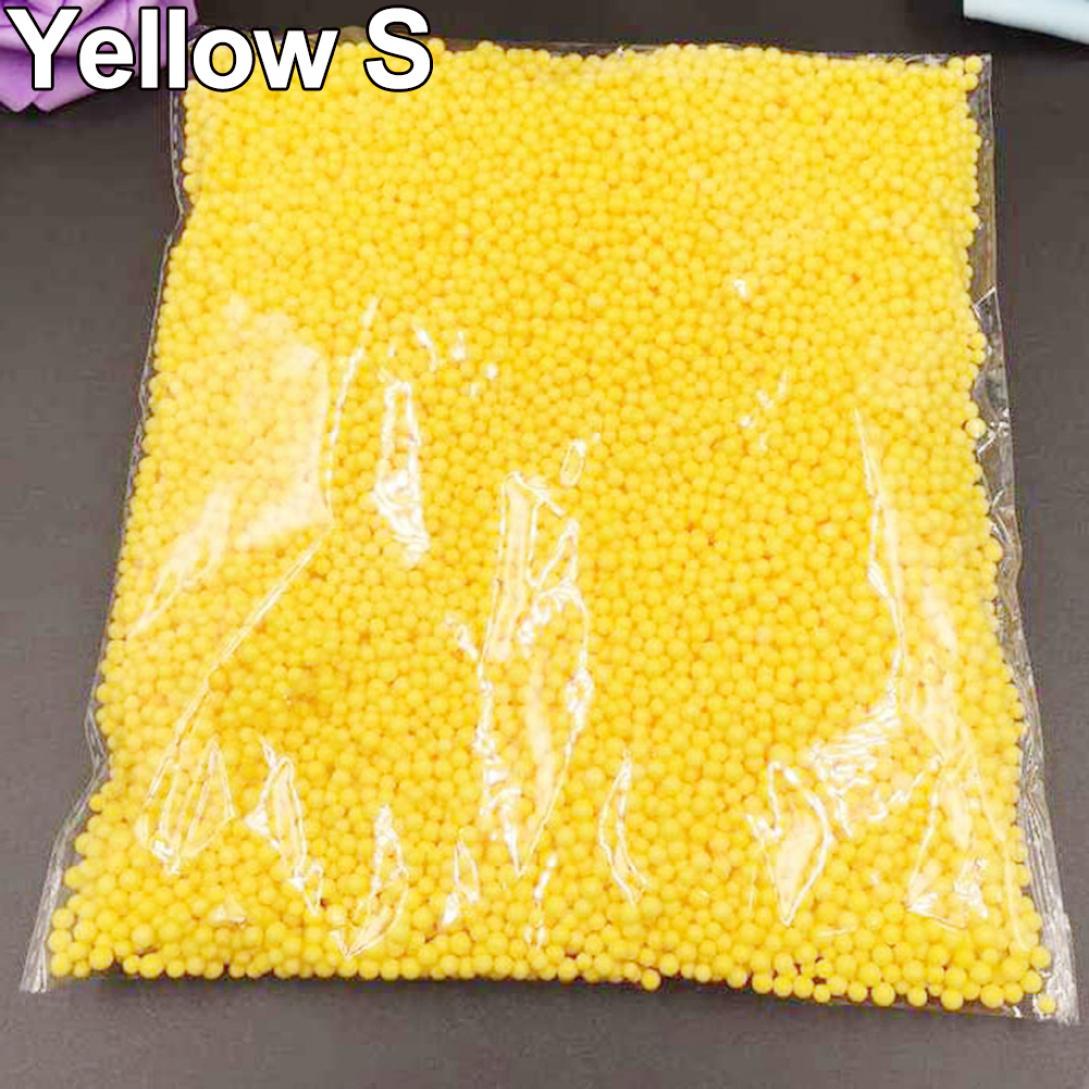 

Orion Круглые мелкие цветные бусины из полистирола для декора или наполнения стеклянных ёмкостей S жёлтый