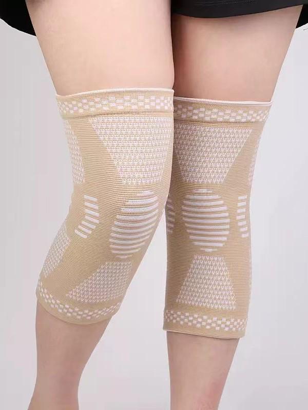 Unisex Silicone Non-slip Knee Pads for Sports: Basketball, Cycling, and Outdoor Activities One Size