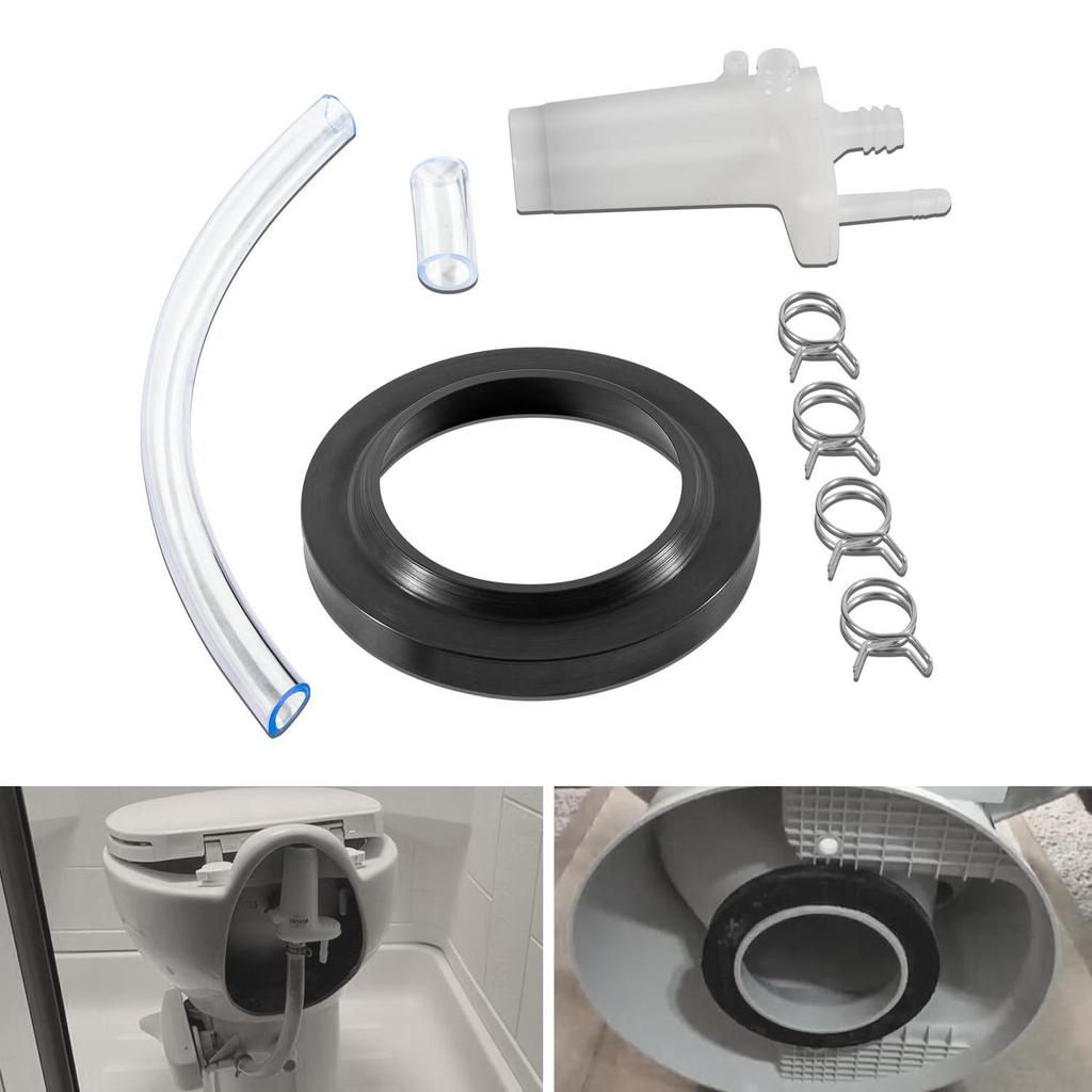 34122 RV Toilet Vacuum Circuit Breaker and Thetford Water Valve Kit