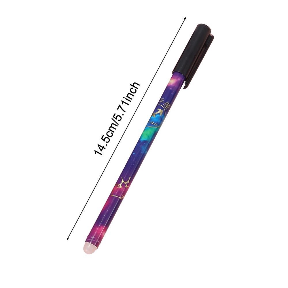 Stationery Students Gift Black/Blue Ink 12 Constellation Pen Gel Pen Erasable Pen Neutral Pen