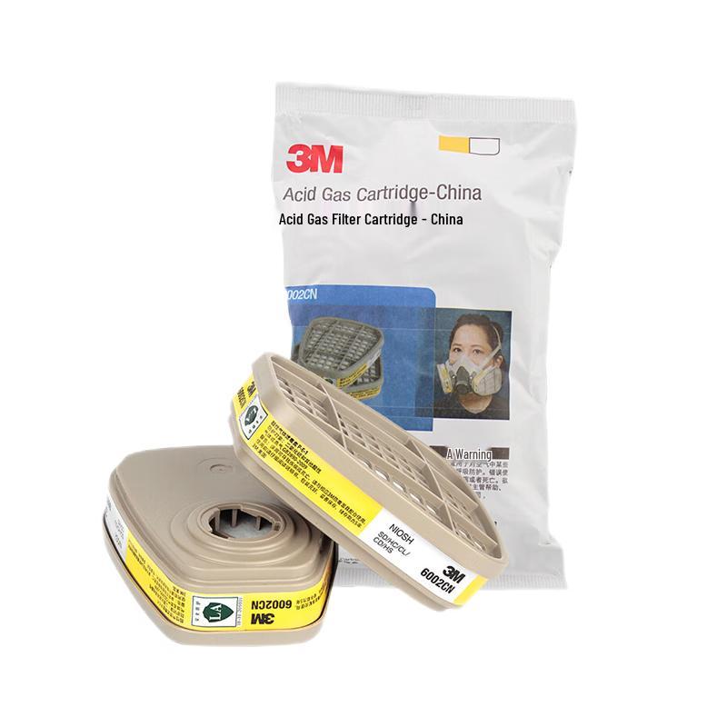3M 6002CN Acid Gas Filter Cartridge 2-Pack