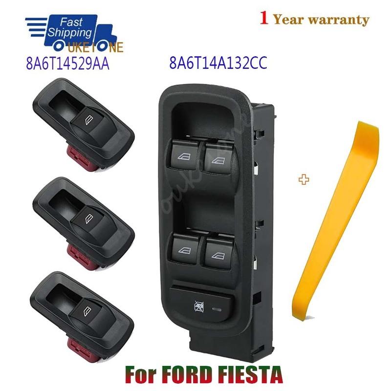 8A6T14529AA 8A6T14A132CC For 2012 2013 2014 2015 Ford Fiesta Ecosport Electric Power Window Glass Lifter Control Switch