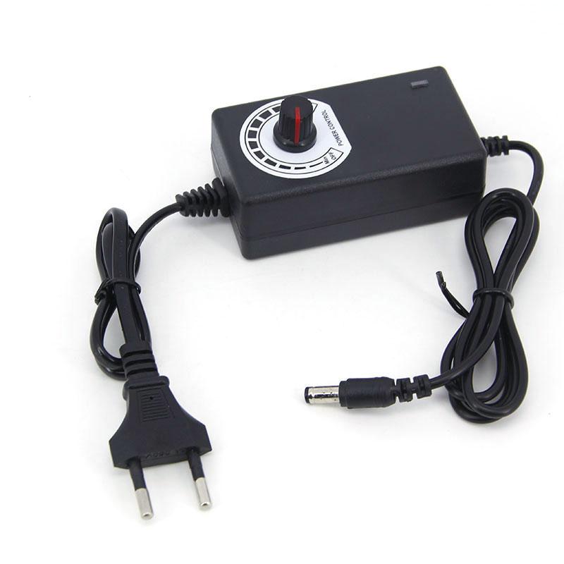 3V–12V 5V 6V 9V 12V 2A AC zu DC Einstellbares DC-Netzteil Schalter UK AU Stecker Ladegerät Netzteil Quelle für LED-Streifen Gebläse Lüfter