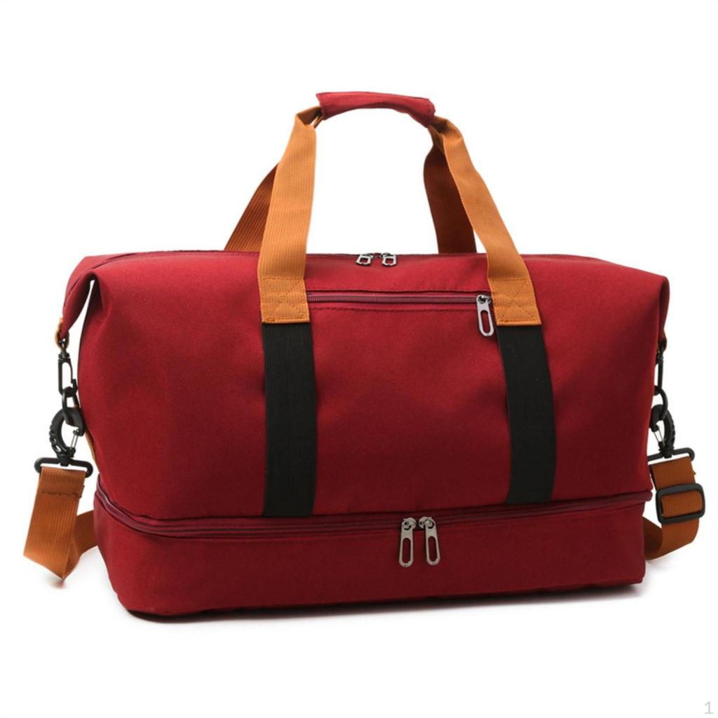 Duffel Bag with Shoe Compartment Versatile for Overnight Stays