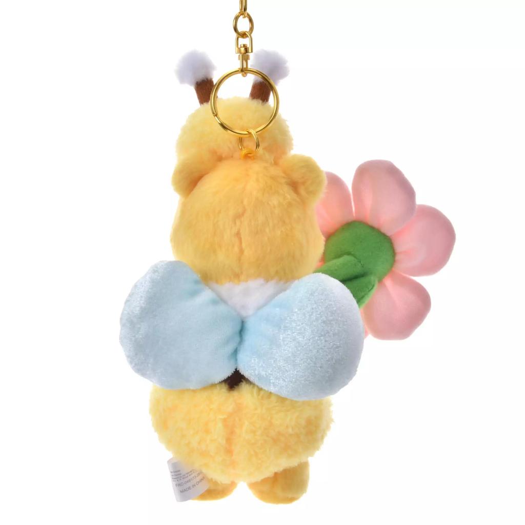 Disney Mascot Key Chain Flower Garden Winnie the pooh Japan NEW Disney Store