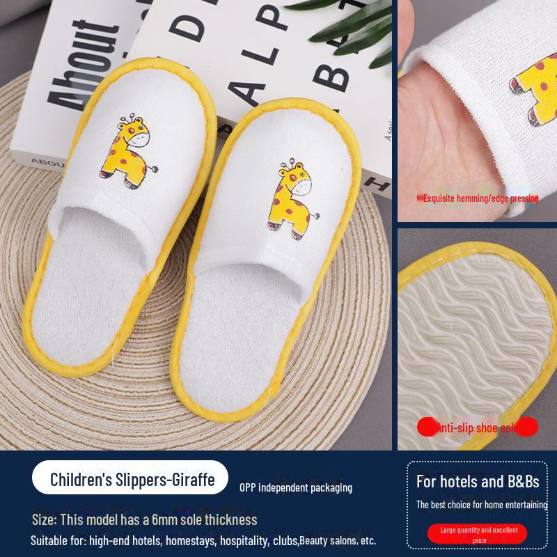 Dicke rutschfeste Winterpantoffeln für Hotels und Pensionen – Ideal zum Baden