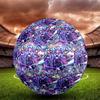 KPop Demon Hunters Druck Größe 5 Fußball, Standard-Matchfußball für Sportspiele und Teamtraining, Ideales Geschenk für Fußballfans