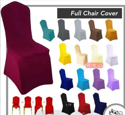 Chair Cover 1PCS Hotel Banquet All-inclusive Chair Cover Thickened One-piece Spandex Dining Chair Cover Wedding Meeting Elastic Chair Cover Wholesale