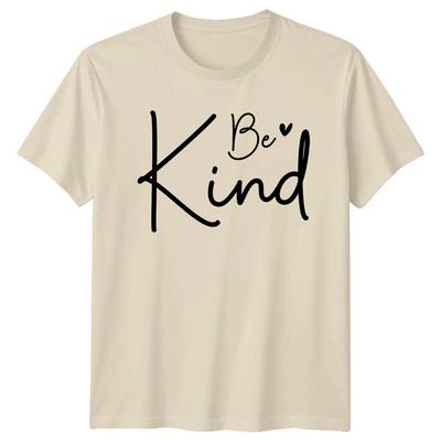Be Kind Positive Slogan T-Shirt. Inspirational Quote T-Shirt
